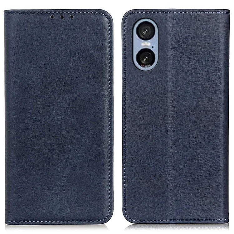 For Sony Xperia 5 VI Case Wallet Split Leather Flip Phone Cover