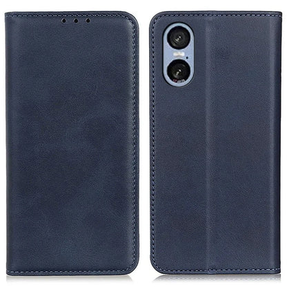 For Sony Xperia 5 VI Case Wallet Split Leather Flip Phone Cover