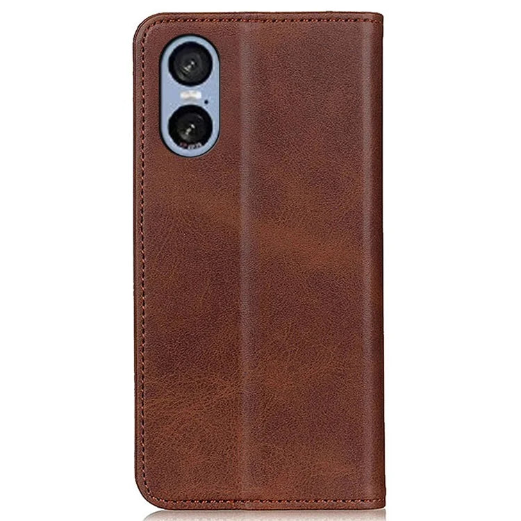 For Sony Xperia 5 VI Case Wallet Split Leather Flip Phone Cover