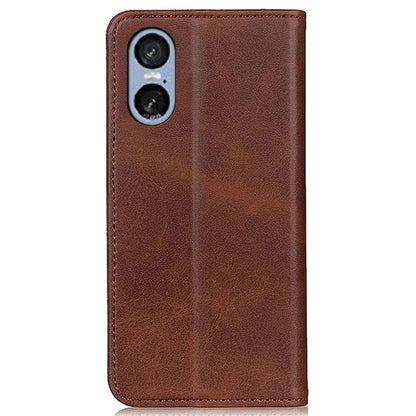 For Sony Xperia 5 VI Case Wallet Split Leather Flip Phone Cover