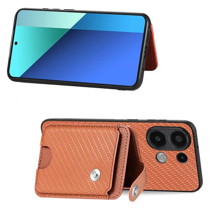 Style B C1-06 For Xiaomi Redmi Note 13 4G Case Card Slot Leather Back Phone Cover with Kickstand
