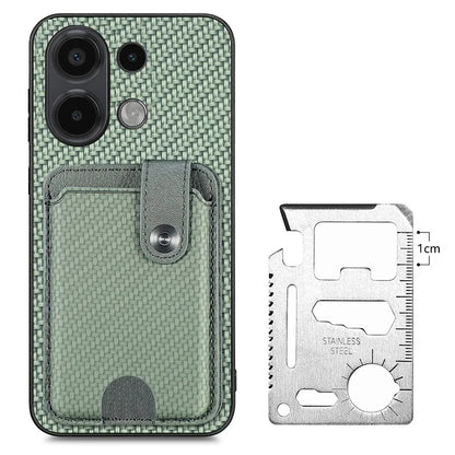 Style B C1-06 For Xiaomi Redmi Note 13 4G Case Card Slot Leather Back Phone Cover with Kickstand