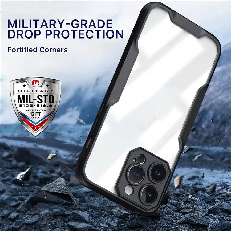 For iPhone 13 Pro Max Case Military-Grade Drop Protection Shockproof Phone Back Cover