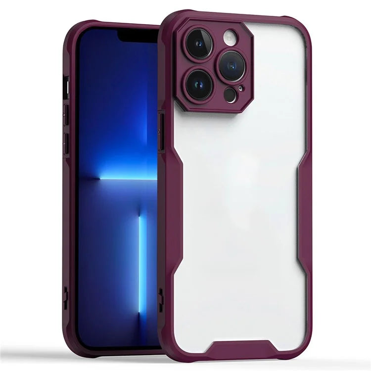 For iPhone 13 Pro Max Case Military-Grade Drop Protection Shockproof Phone Back Cover