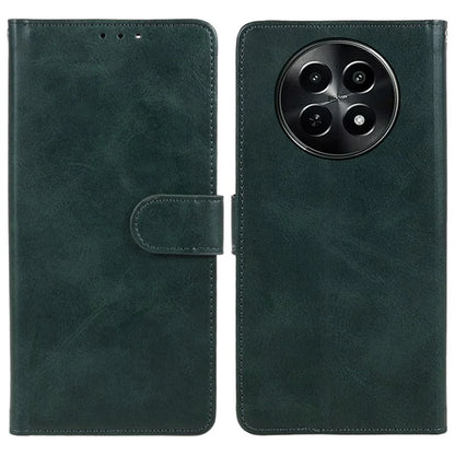 For Realme C65 5G  Case PU Leather Wallet Folio Phone Cover Calf Texture