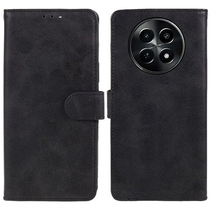 For Realme C65 5G  Case PU Leather Wallet Folio Phone Cover Calf Texture