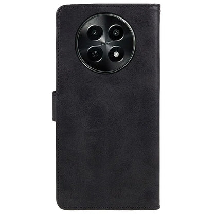 For Realme C65 5G  Case PU Leather Wallet Folio Phone Cover Calf Texture
