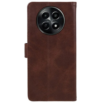 For Realme C65 5G  Case PU Leather Wallet Folio Phone Cover Calf Texture