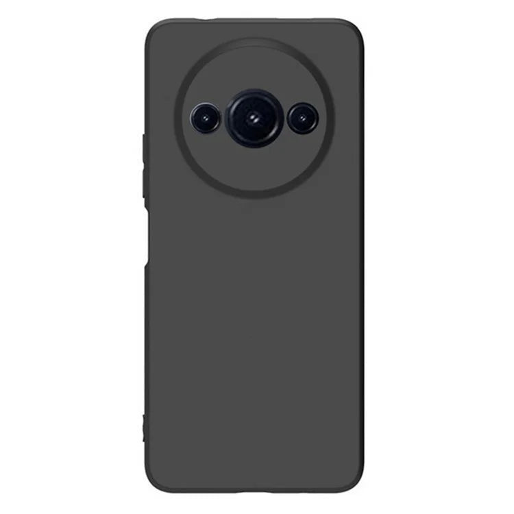 WANLONFENG MS Series for Xiaomi Poco C61 4G / Redmi A3 4G TPU Case Matte Surface with Tempered Glass Film