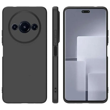 WANLONFENG MS Series for Xiaomi Poco C61 4G / Redmi A3 4G TPU Case Matte Surface with Tempered Glass Film