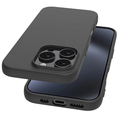 WANLONFENG MS Series for iPhone 16 Pro TPU Case with Screen Protector (Big Lens Hole)