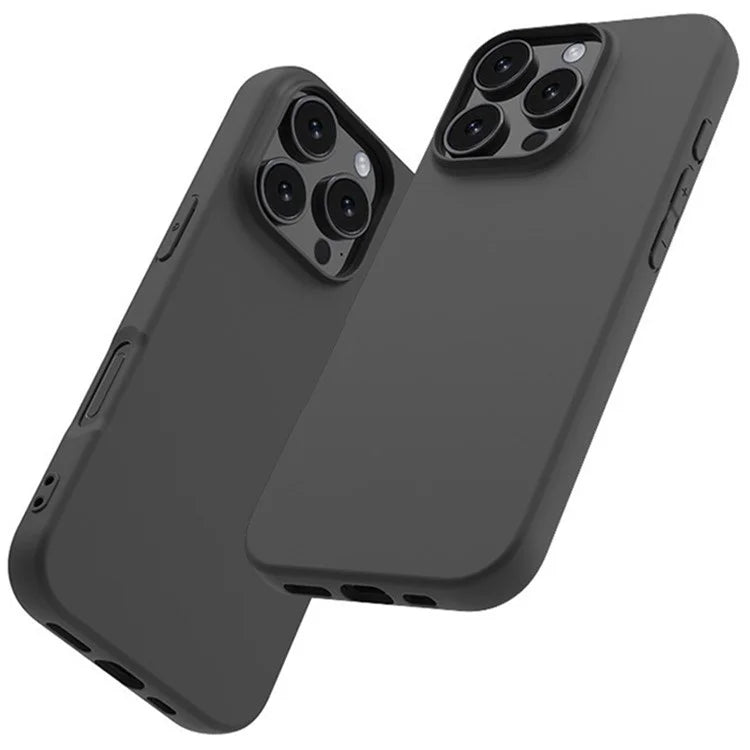 WANLONFENG MS Series for iPhone 16 Pro TPU Case with Screen Protector (Big Lens Hole)