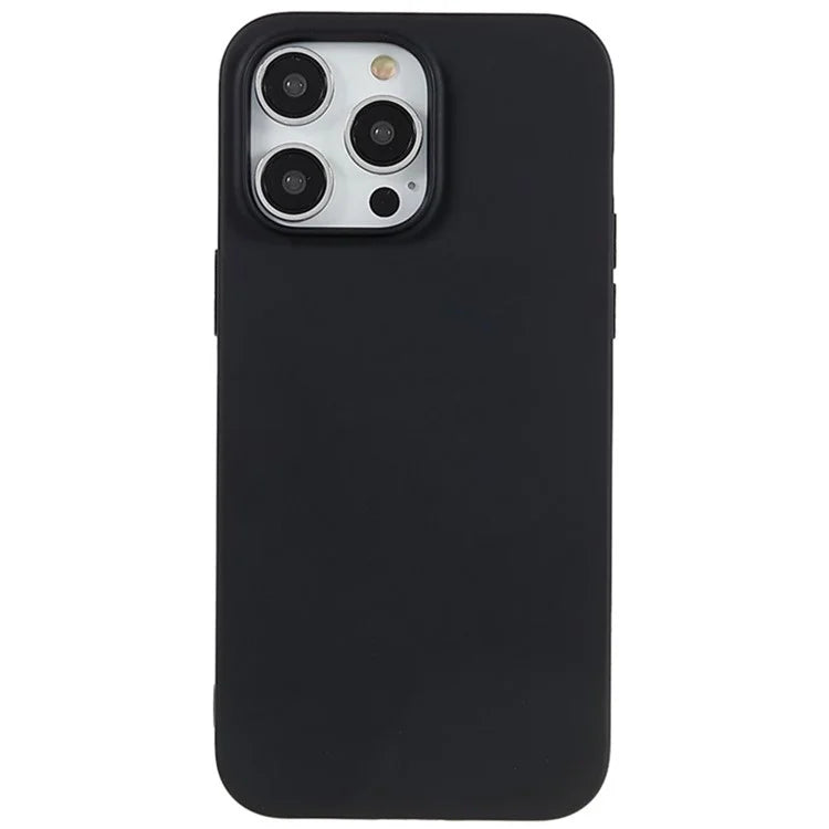 WANLONFENG MS Series for iPhone 13 Pro Max Case TPU Soft Phone Cover with Screen Film (Big Lens Hole)