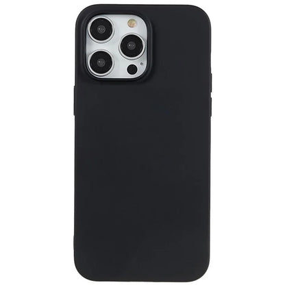 WANLONFENG MS Series for iPhone 13 Pro Max Case TPU Soft Phone Cover with Screen Film (Big Lens Hole)
