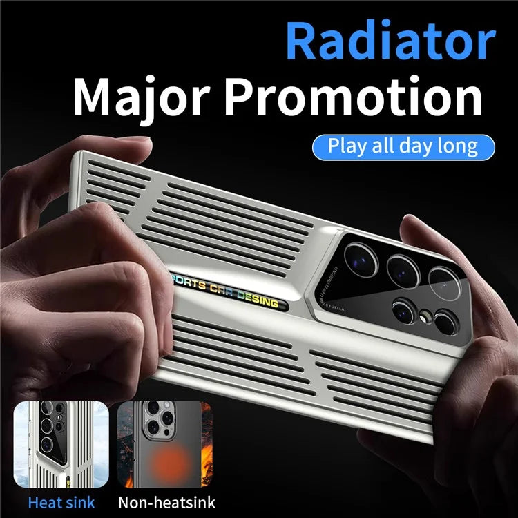 For Samsung Galaxy S22 Ultra 5G Case Heat Dissipation Hard PC Phone Cover Shockproof Protection