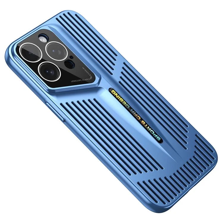For iPhone 15 Pro Case Heat Dissipation Electroplating Hard PC Phone Cover
