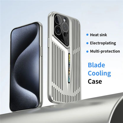 For iPhone 13 Pro Max Case Breathable Protection Hard PC Anti-Fall Phone Cover