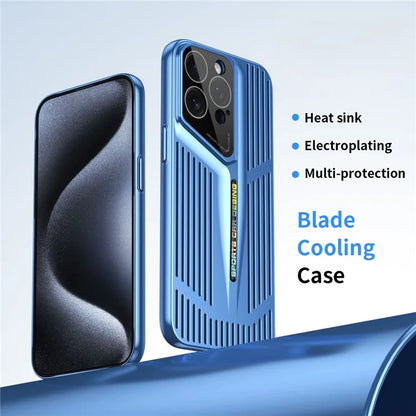 For iPhone 13 Pro Max Case Breathable Protection Hard PC Anti-Fall Phone Cover