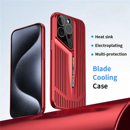 For iPhone 13 Pro Max Case Breathable Protection Hard PC Anti-Fall Phone Cover