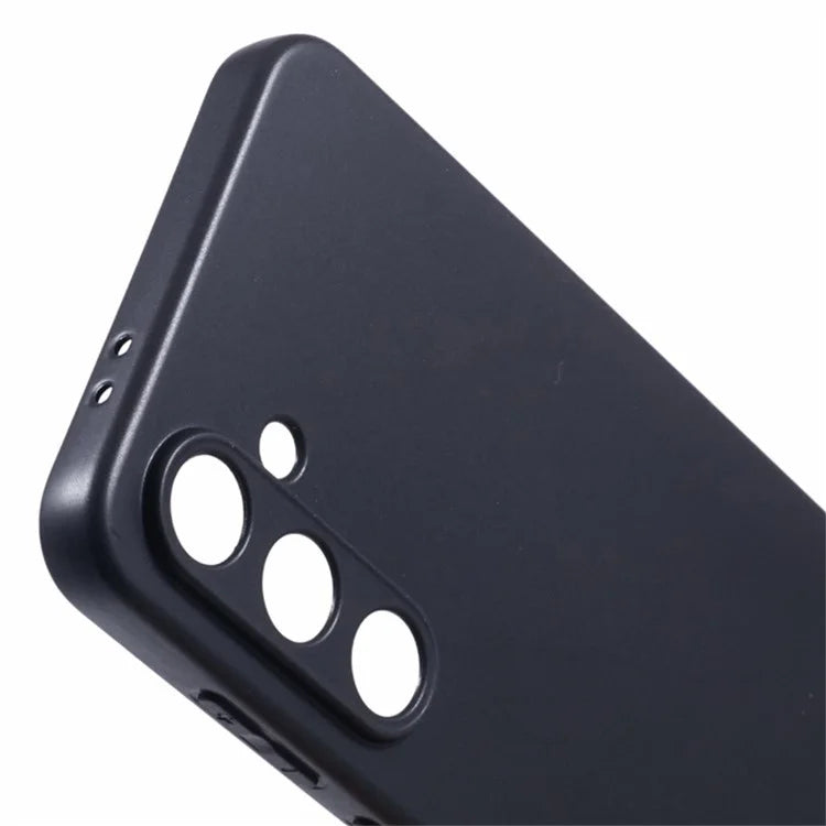 WANLONFENG MS Series for Samsung Galaxy S23 FE Matte TPU Case with Tempered Glass Screen Protector