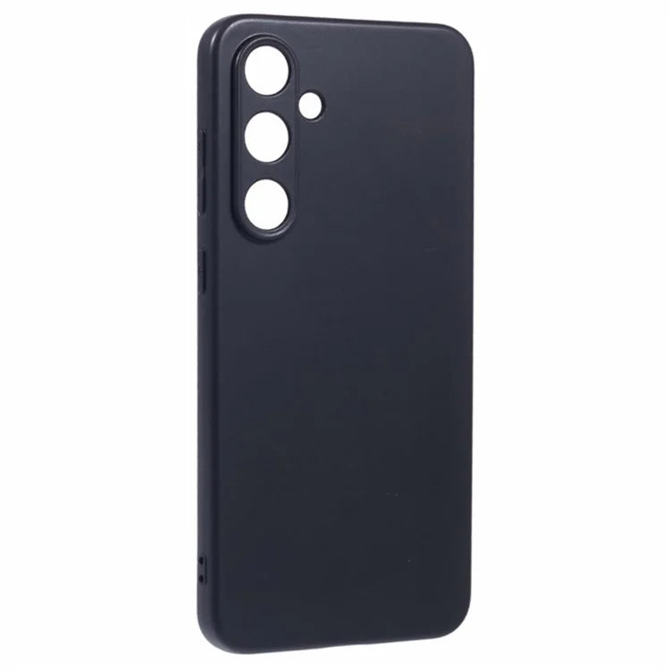 WANLONFENG MS Series for Samsung Galaxy S24 TPU Case Matte Phone Cover with Screen Film 2-in-1