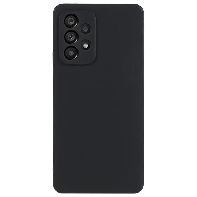 WANLONFENG MS Series for Samsung Galaxy A53 5G TPU Case Matte Cover with Screen Protector