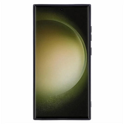 WANLONFENG MS Series for Samsung Galaxy S24 Ultra TPU Case Matte Back with Screen Protector