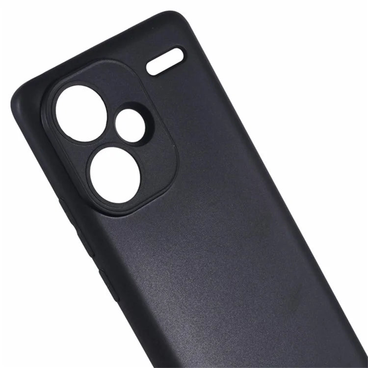 WANLONFENG MS Series for Xiaomi Redmi Note 13 Pro+ 5G TPU Phone Case Matte with Screen Protector