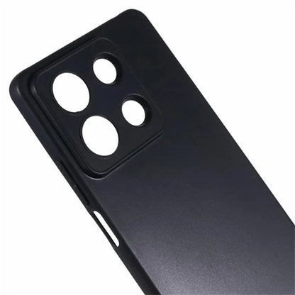 WANLONFENG MS Series for Xiaomi Redmi Note 13 5G TPU Case Matte Phone Cover with Tempered Glass Film