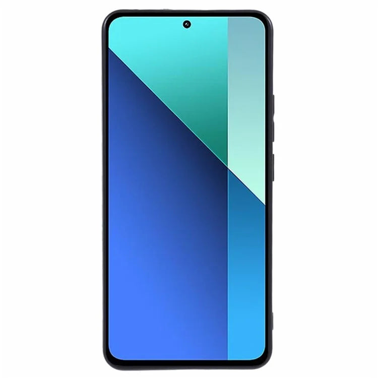 WANLONFENG MS Series for Xiaomi Redmi Note 13 4G Matte TPU Case Soft Cover with Screen Protector