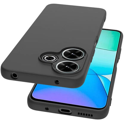 WANLONFENG MS Series for Xiaomi Redmi 13 5G / 13 4G Case TPU Phone Cover with Screen Film 2-in-1