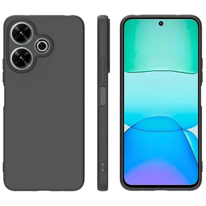 WANLONFENG MS Series for Xiaomi Redmi 13 5G / 13 4G Case TPU Phone Cover with Screen Film 2-in-1