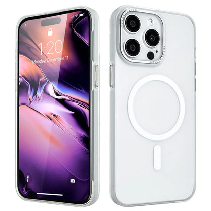 For iPhone 14 Pro Max Case Compatible with MagSafe Skin-Touch PC+TPU Phone Cover