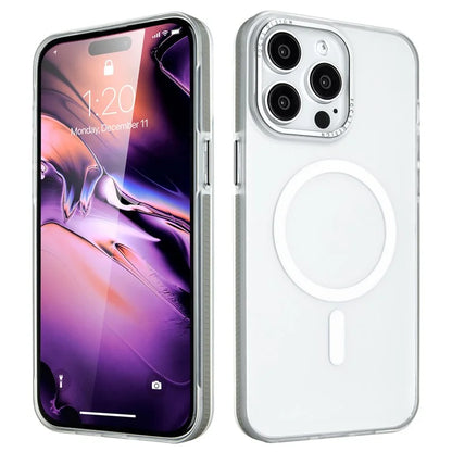 For iPhone 14 Pro Max Case Compatible with MagSafe Skin-Touch PC+TPU Phone Cover