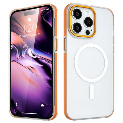 For iPhone 14 Pro Max Case Compatible with MagSafe Skin-Touch PC+TPU Phone Cover
