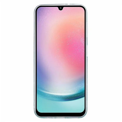 WANLONFENG AW Series for Samsung Galaxy A14 4G / 5G Case TPU Shiny Butterfly Phone Cover with HD Film