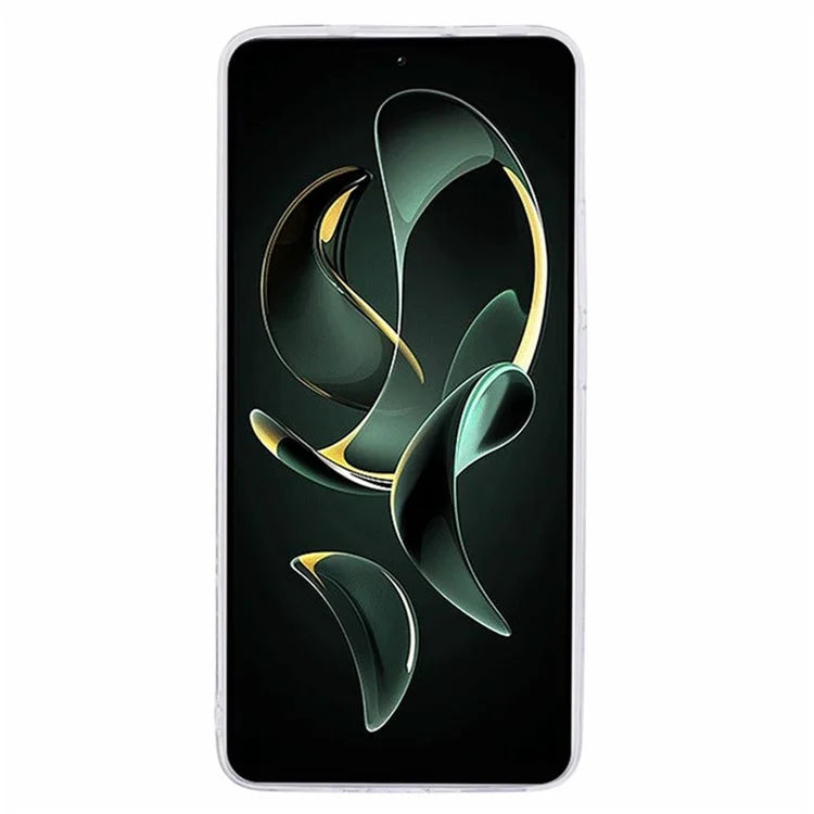WANLONFENG AW Series for Xiaomi 13T / 13T Pro / Redmi K60 Ultra Case with Screen Film TPU Phone Cover 3D Butterfly
