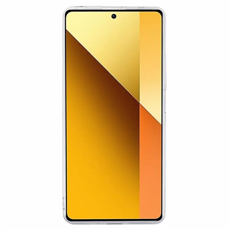 WANLONFENG AW Series for Xiaomi Redmi Note 13 5G Case Butterfly Epoxy TPU Sparkle Phone Cover with Screen Film