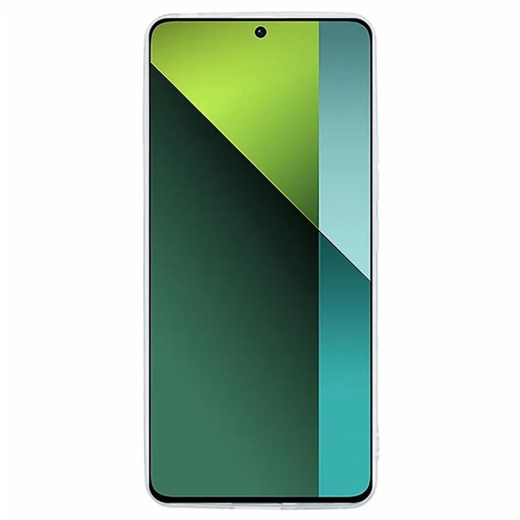 WANLONFENG AW Series for Xiaomi Poco X6 5G / Redmi Note 13 Pro 5G Case with Screen Film TPU Phone Cover PVC Butterfly Epoxy