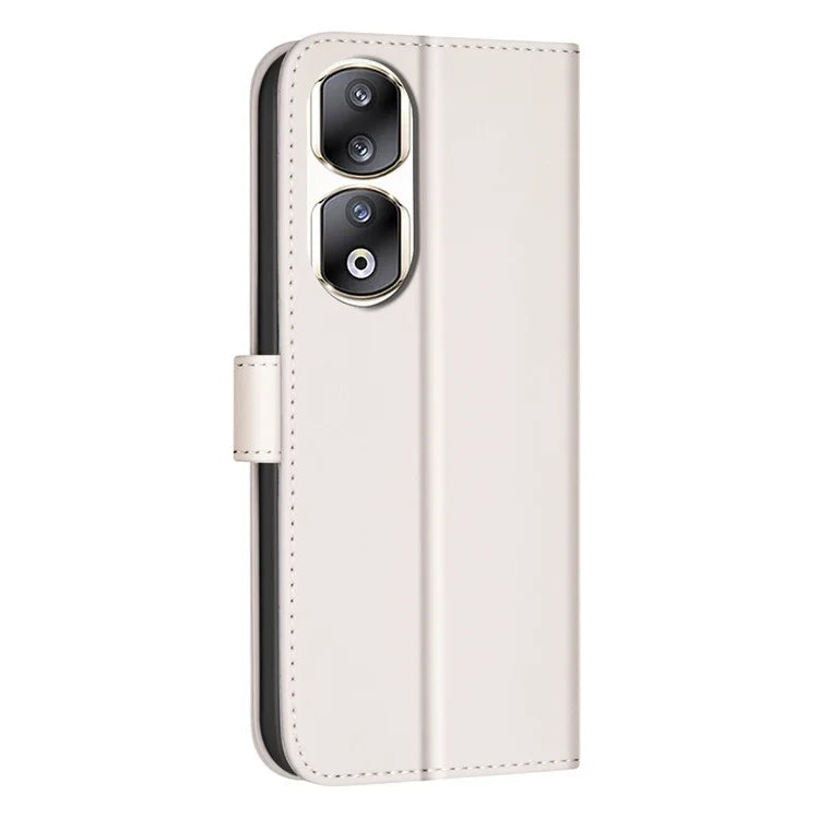 BINFEN COLOR BF34 for Honor 90 Pro Wallet Case Square Grid Leather Stand Cover