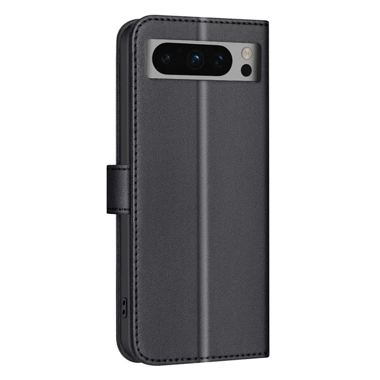 BINFEN COLOR BF34 for Google Pixel 8 Pro Case Leather Phone Cover Square Grid Pattern