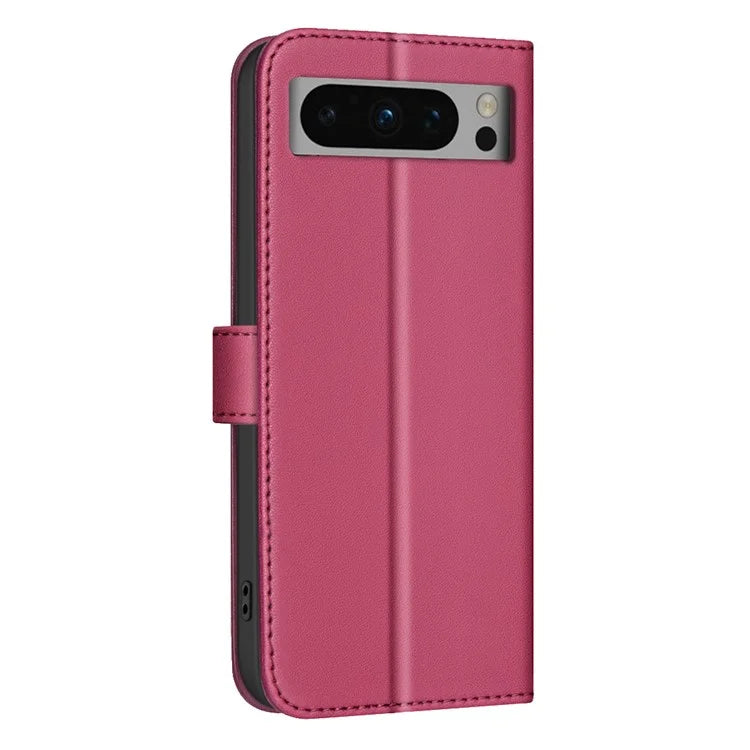 BINFEN COLOR BF34 for Google Pixel 8 Pro Case Leather Phone Cover Square Grid Pattern