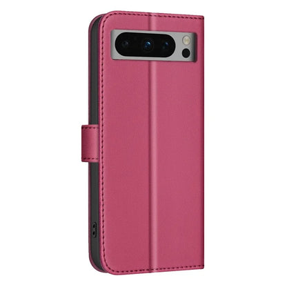 BINFEN COLOR BF34 for Google Pixel 8 Pro Case Leather Phone Cover Square Grid Pattern