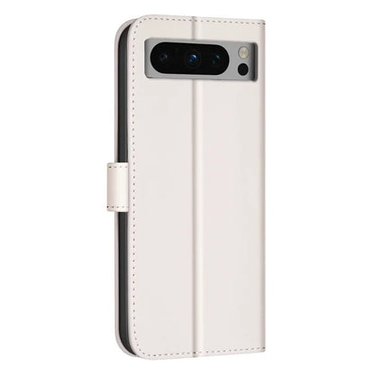 BINFEN COLOR BF34 for Google Pixel 8 Pro Case Leather Phone Cover Square Grid Pattern