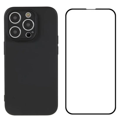 WANLONFENG RB2 Series for iPhone 14 Pro Case with Screen Protector Soft TPU Phone Cover