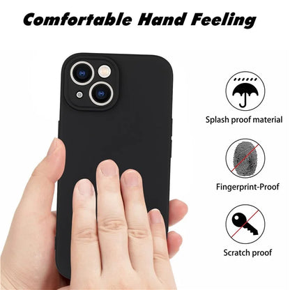 WANLONFENG RB2 Series for iPhone 14 Pro Case with Screen Protector Soft TPU Phone Cover