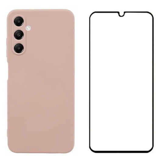 WANLONFENG RB2 Series for Samsung Galaxy A05s 4G Case Soft TPU Phone Cover with Screen Protector