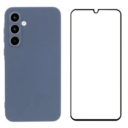WANLONFENG RB2 Series for Samsung Galaxy A25 5G (Global) (161.0 X 76.5 X 8.3mm) Case Anti-Drop TPU Phone Cover with Screen Film