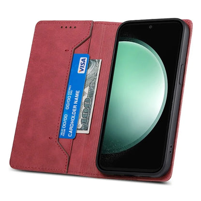 DF-05 For Samsung Galaxy S24 FE Case RFID Blocking PU Leather Phone Cover
