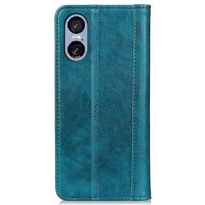 For Sony Xperia 5 VI Wallet Case Split Leather Litchi Texture Phone Cover